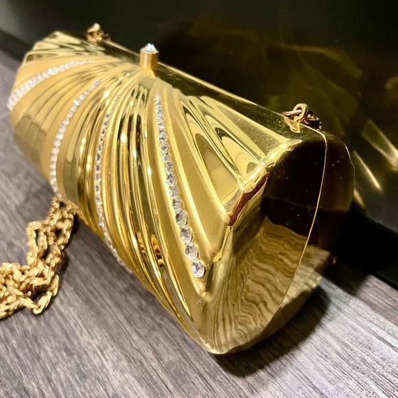 Evening clutch with rhinestones - Picture 3 of 7